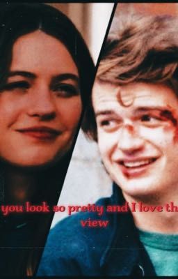 you look so pretty, and I love this view 