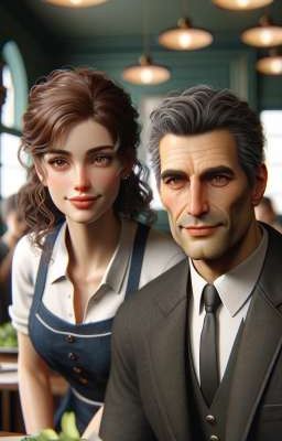 Бизнесмен и Официантка