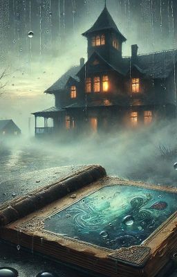 "Акварель в каплях дождя"