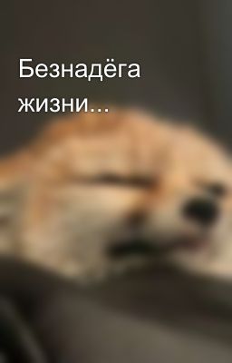 Безнадёга жизни...