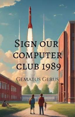 Sign our computer club 1989