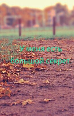 У меня есть большой секрет.