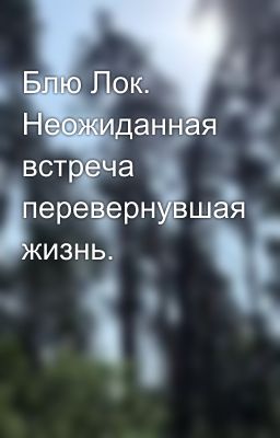 Блю Лок. Неожиданная встреча перевернувшая жизнь.