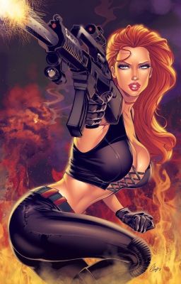 Малышка с огнём в глазах