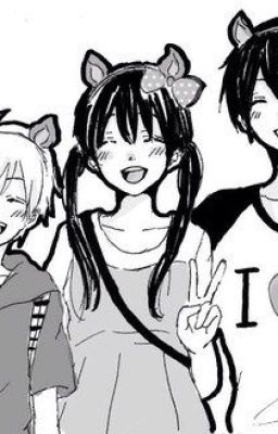 Вампирша , оборотень и младший брат.