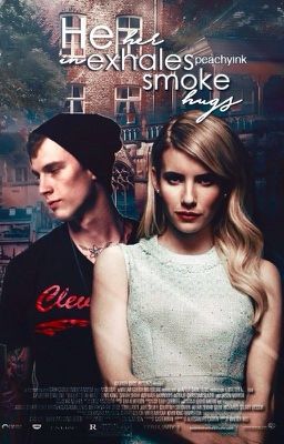 He exhales smoke in her lungs (+18)