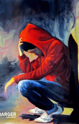 Красная толстовка