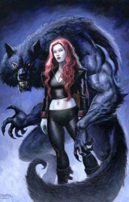 Любовь вампира и оборотня.