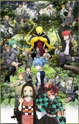 незуко и танжиро в классе убийцы.