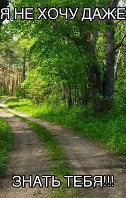 Я НЕ ХОЧУ ДАЖЕ ЗНАТЬ ТЕБЯ!!!
